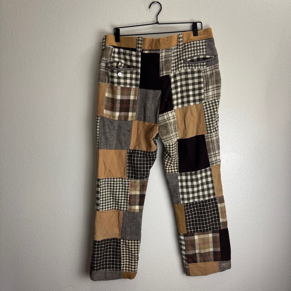 Patchwork Men's Pants - Multicolor - Picture 4 of 10